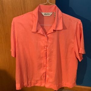 Eddie Bauer Linen Blouse